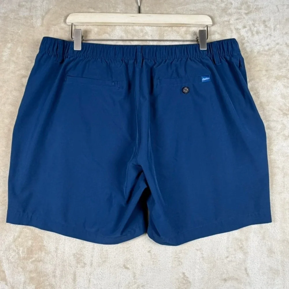Chubbies Everywear Shorts Mens XXL Navy Blue 6 Inch Inseam Stretch Athleisure